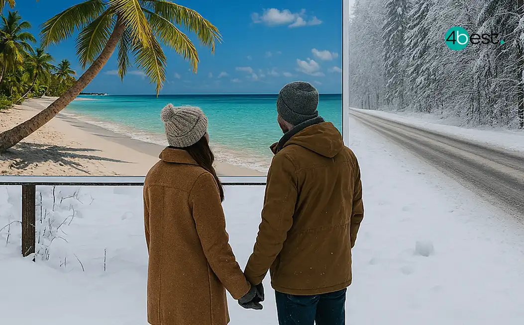 síelés, karib szigetek január, utazás